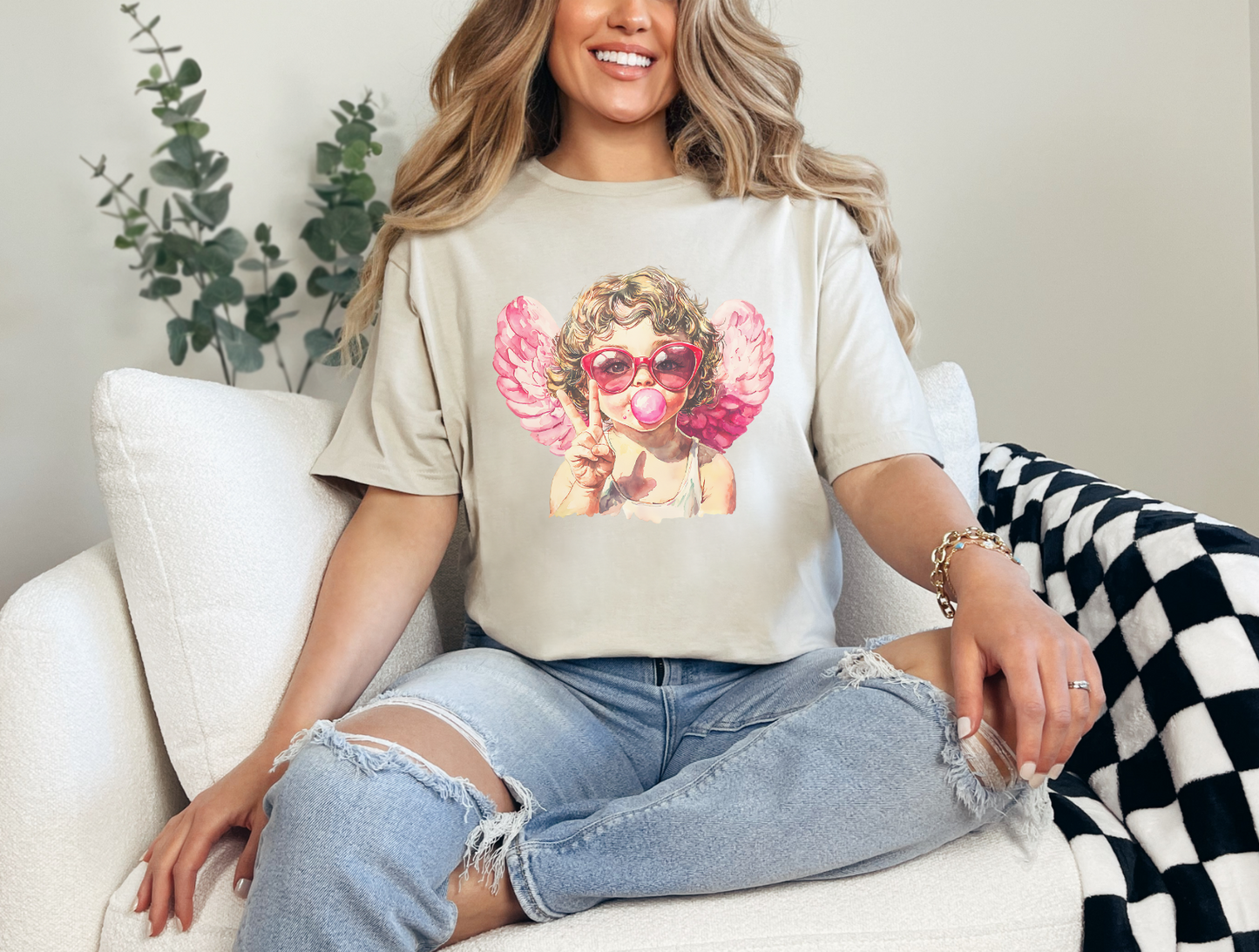 Cupid Valentines Graphic Tee