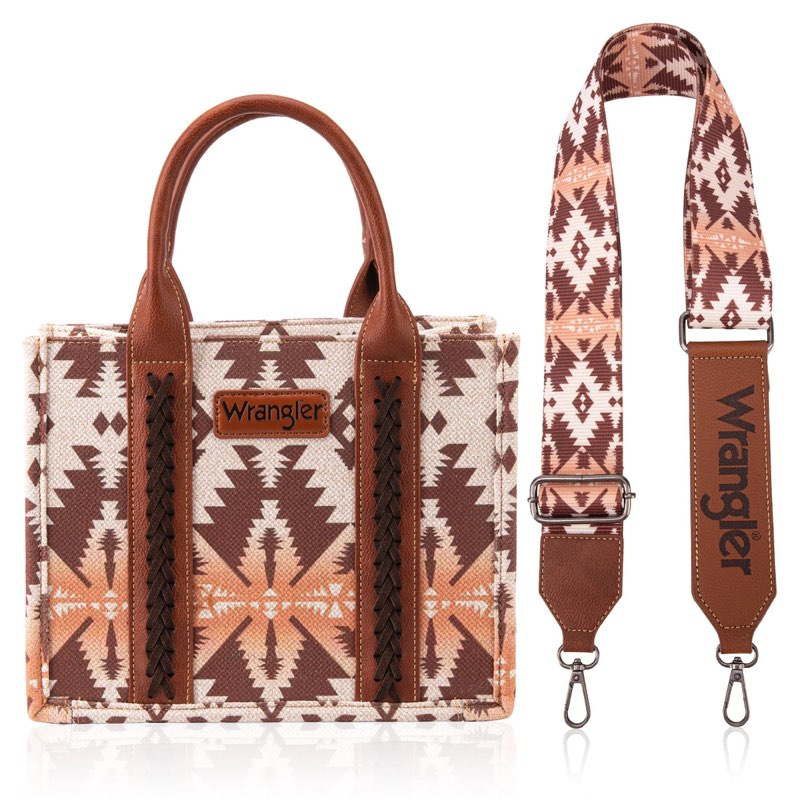 Wrangler Western Tapestry Tote Bag