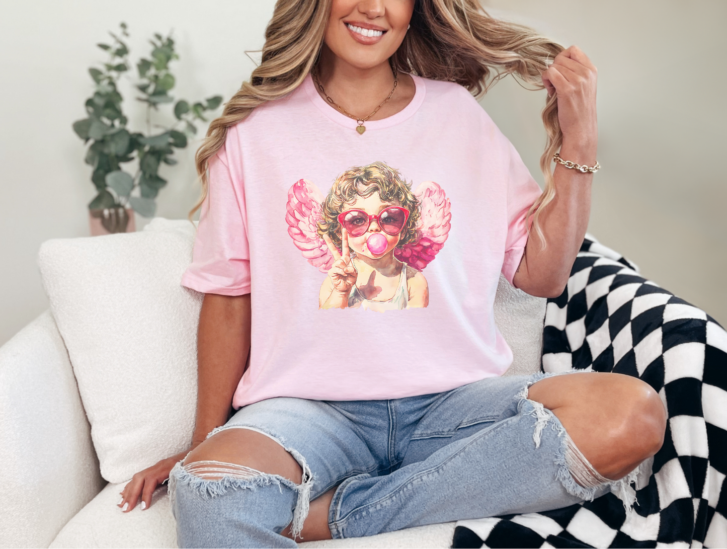 Cupid Valentines Graphic Tee