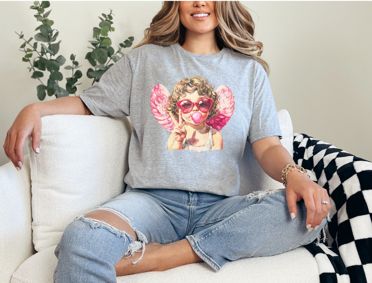 Cupid Valentines Graphic Tee